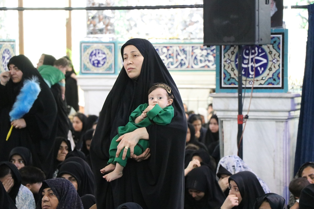 همایش شیرخوارگان حسینی در خراسان شمالی به روایت تصویر