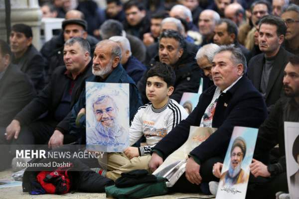 مراسم بزرگداشت شهید «سید حسن نصرالله» در اردبیل