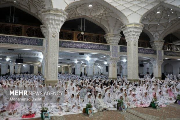 جشن روزه اولی ۲ هزار دانش آموز دختر اردبیلی