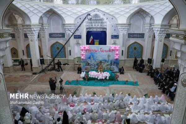جشن روزه اولی ۲ هزار دانش آموز دختر اردبیلی