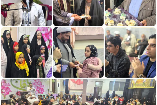 مراسم باشکوه جشن میلاد پرنور حضرت فاطمه زهرا سلام الله علیها در هیئت آل یاسین شهرستان قصرشیرین