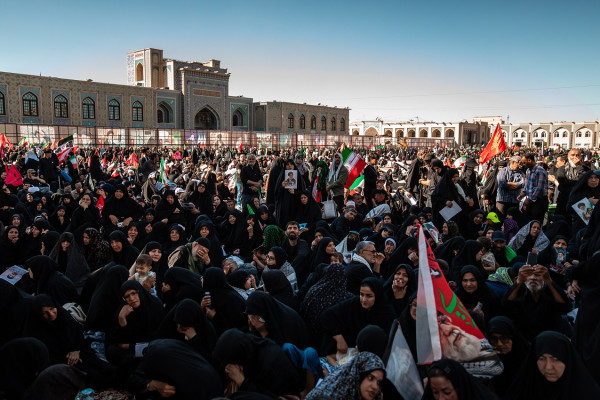 مراسم تشییع پیکر رهبر شهید انقلاب در مشهد مقدس برگزار شد