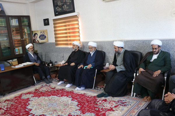 دیدار معاون فرهنگی و تبلیغ سازمان تبلیغات اسلامی با نماینده ولی فقیه در خراسان شمالی