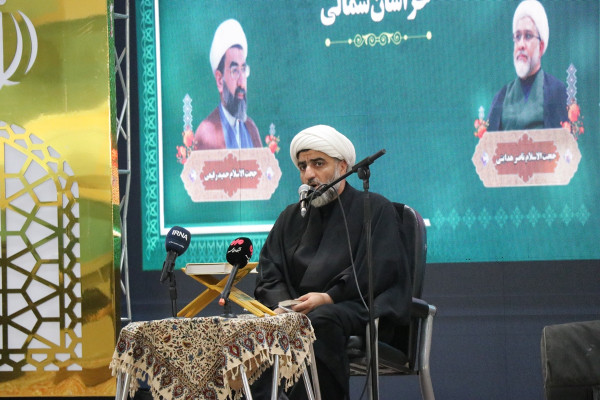 آیین سنگرسپاری مدیرکل تبلیغات اسلامی خراسان شمالی