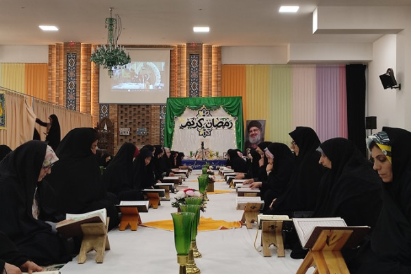برگزاری محفل قرآنی امت پیروز با مشارکت بانوان ایران و لبنان