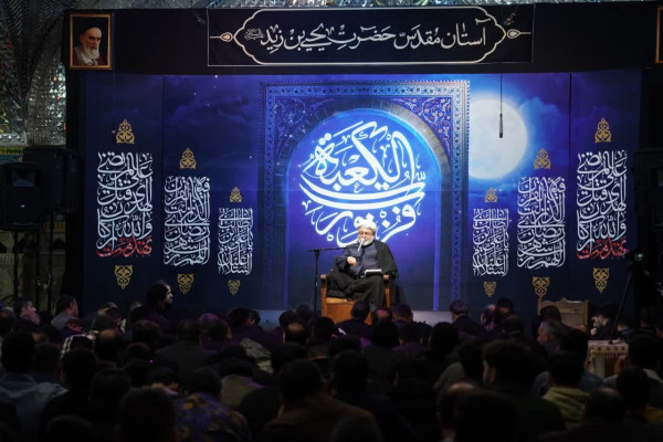 گلستان|مراسم لیالی قدر در آستان یحیی بن زید گنبد کاووس برگزار شد